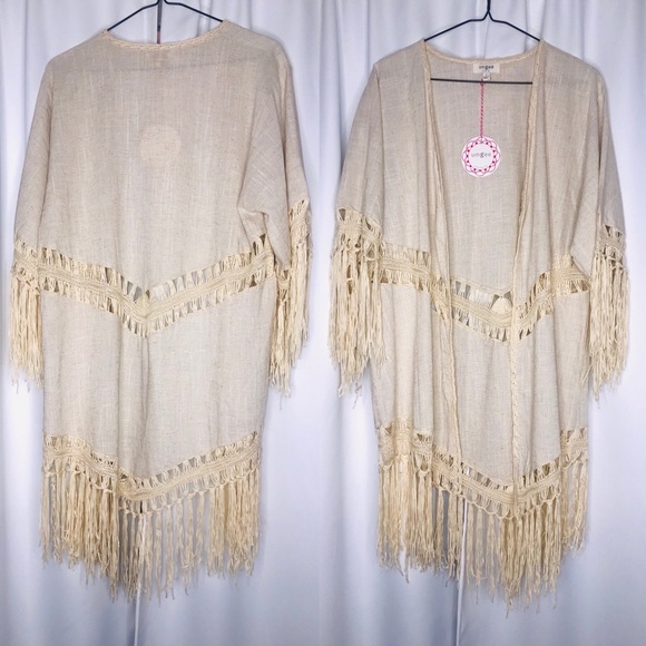 Umgee Gypsy Bohemian Cardigan Kimono S -XL - Picture 9 of 13
